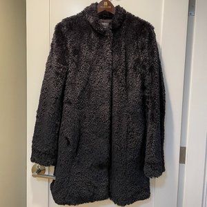 Kenneth Cole Faux Fur Coat (Size M)